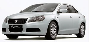 Suzuki Kizashi roof racks Vehicle image